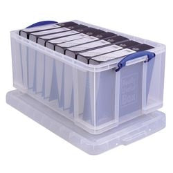 Box-Archivlösung, wirklich nützliche Box 440 x 710 x 310 mm, 64 l, stapelbarer Deckel