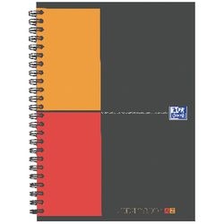 Adressbuch Oxford PP 14,8 x 21 cm, orange gefütterter Daumengriff, 2 Aufbewahrungshüllen, EU-Alphabet