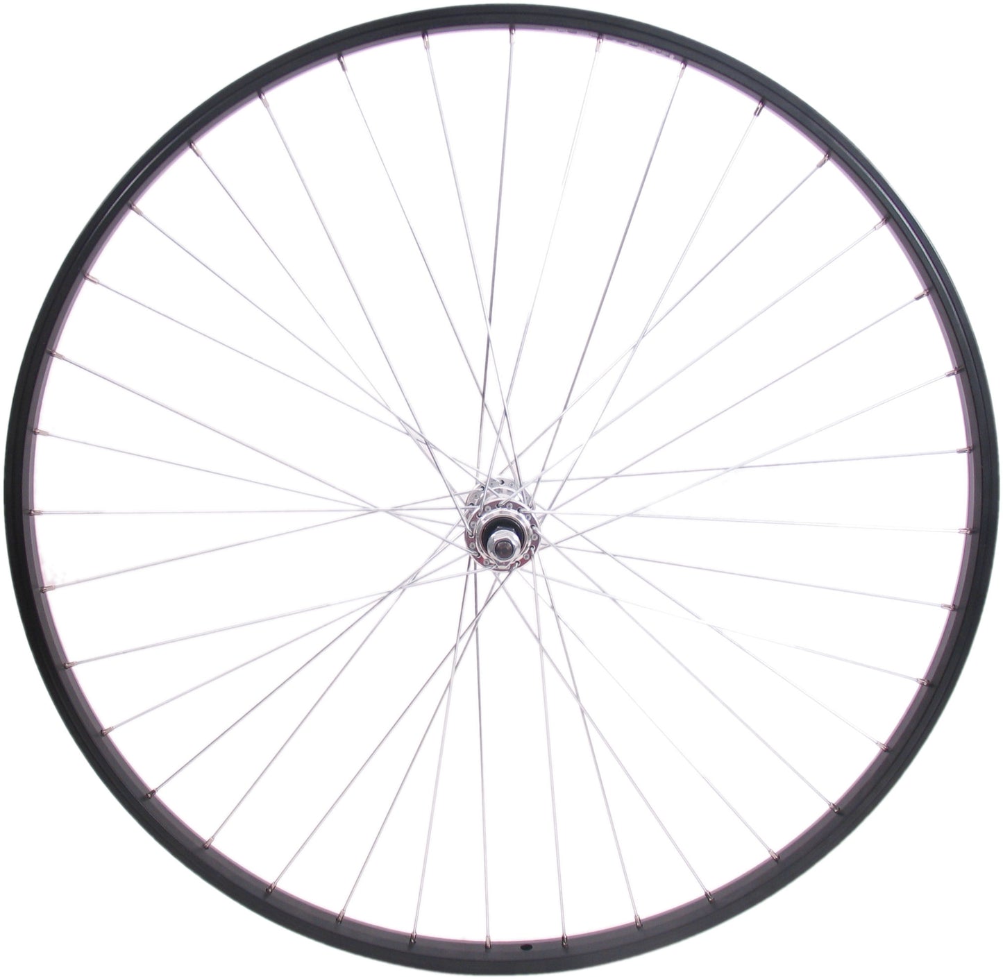 Vorderrad 28 622*21C Aluminium Hub und Randschwarz