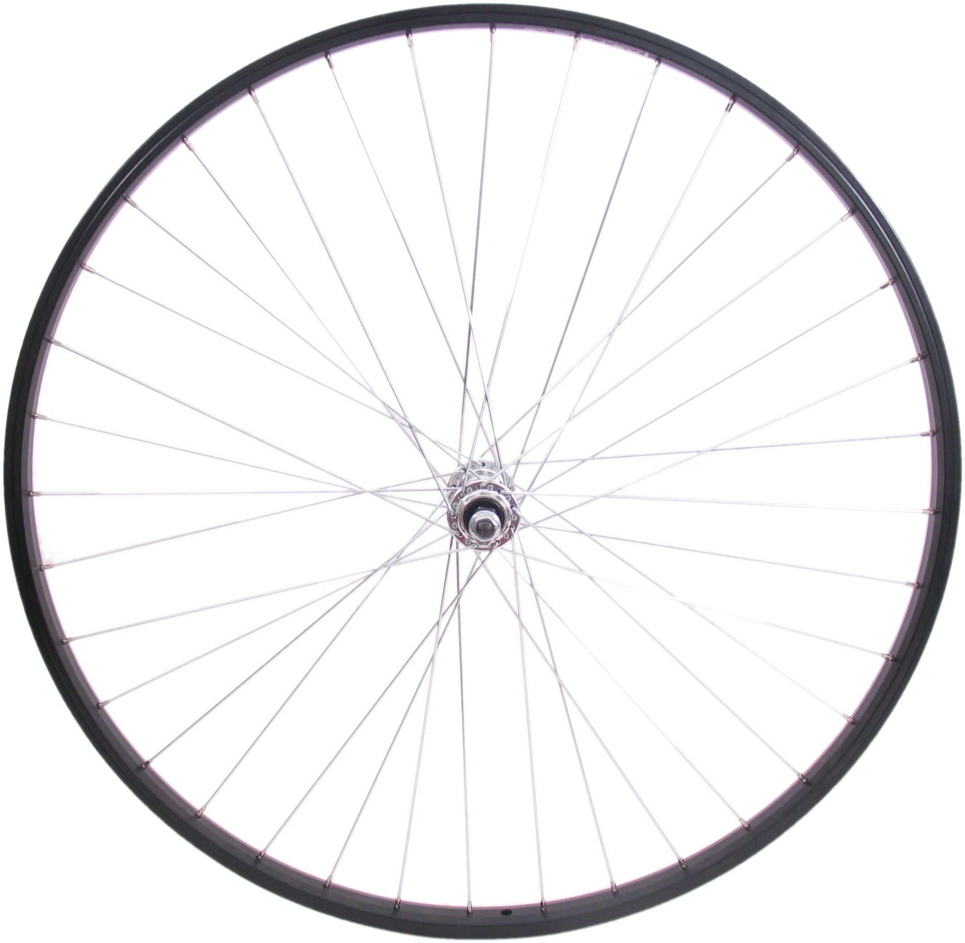 Vorderrad 28 622*21C Aluminium Hub und Randschwarz