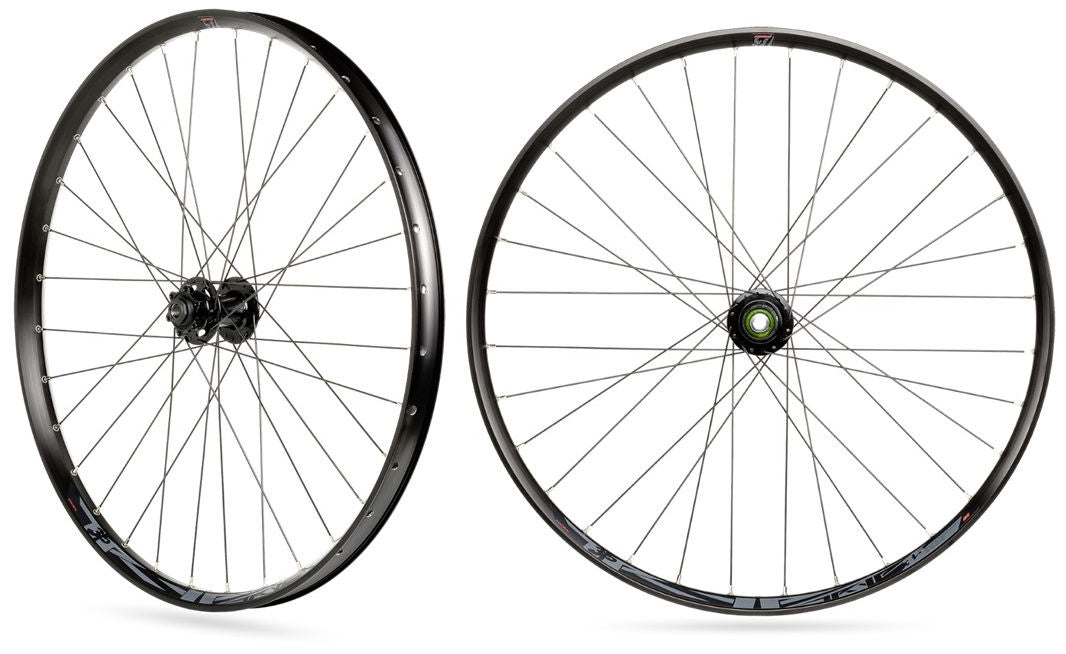 Rodi Laufradsatz TRYP 35 27.5 650B mit Boost Stab Achse 15x110 und 12x148 6 Bolzen Bremsscheibenaufnahme 8 9 10 11 Gang schwarz