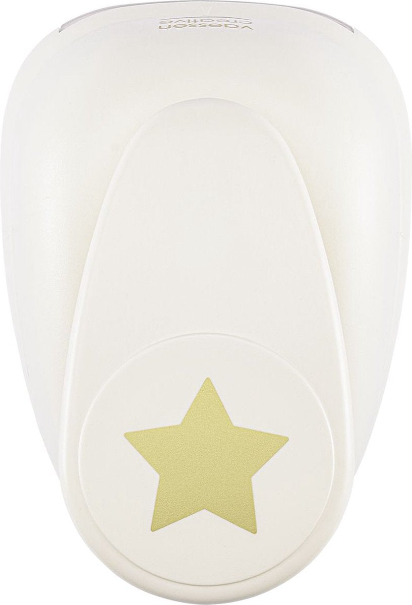 Vaessen Kreativstanzer – Figurenstanzer – Stern – 6,7 x 7,2 cm