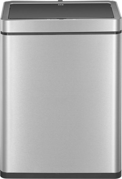 Eko – Mirage Plus Sensor Recycler 30+30 Liter – Edelstahl-Kunststoff – mattierter Edelstahl – Abfallbehälter