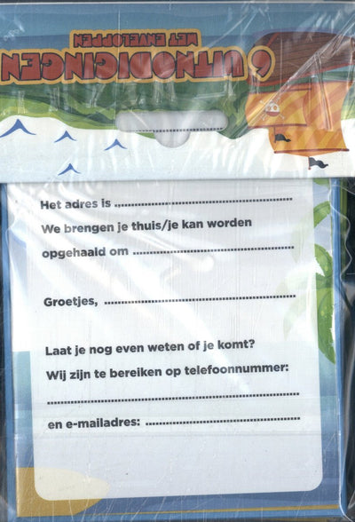Interstat Einladungskarten - Piraten - 6 Stk.