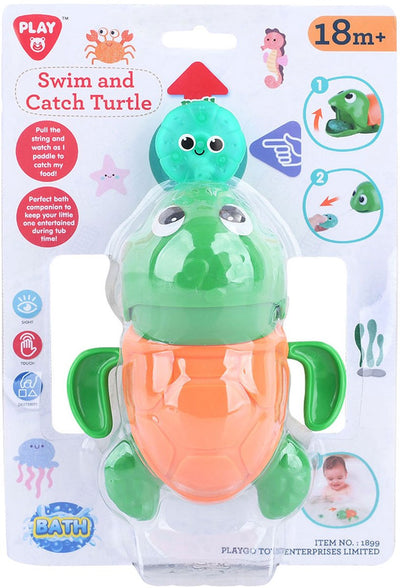 Spielen Sie Badspielzeug und schwimmen Sie Schildkröte, 2dlg.
