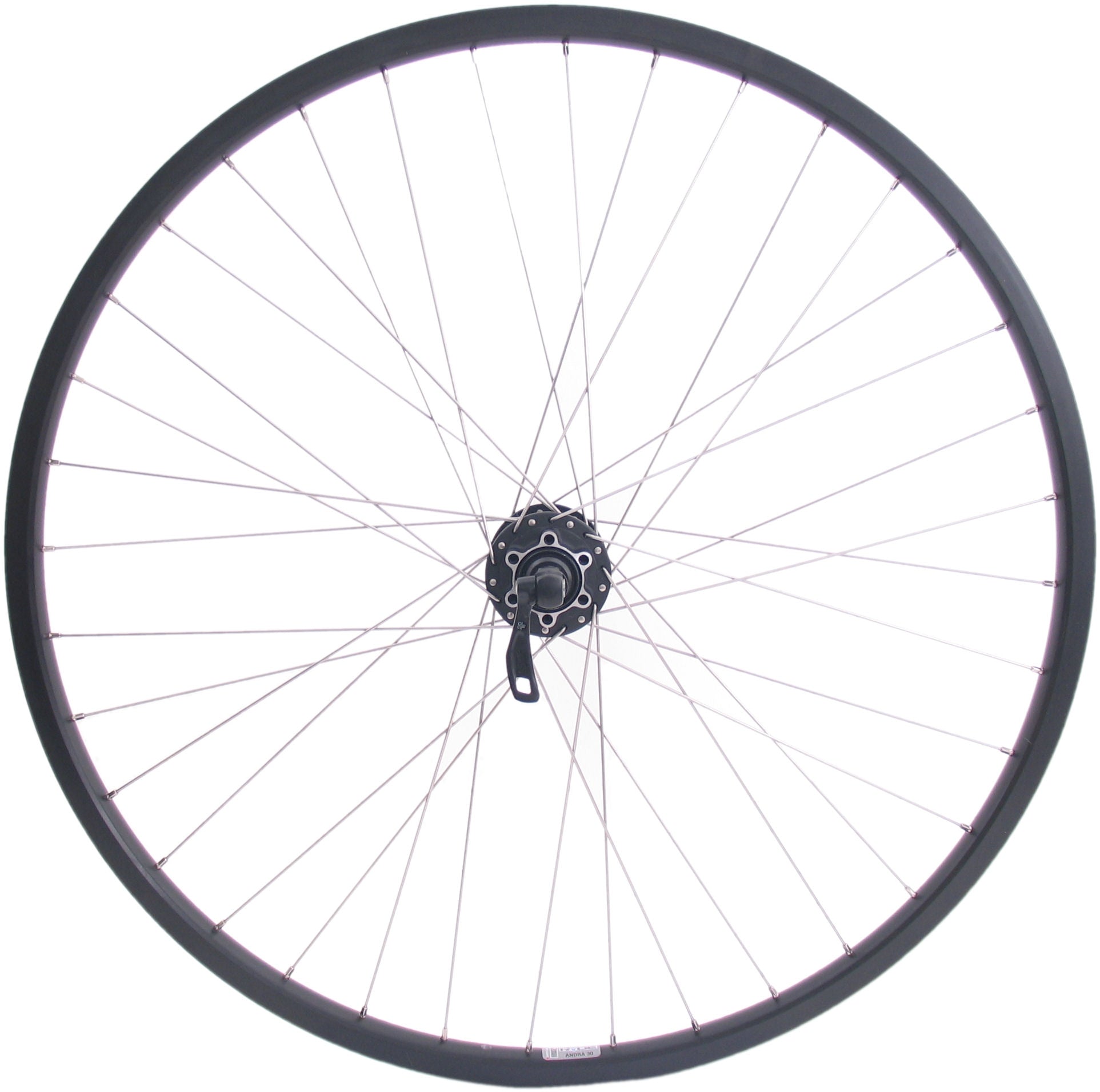 Shimano Hinterrad 26 559 x 19C Andra 30 Rand mit FH-M525 8 9 10 Geschwindigkeitsnabe für 6 Schrauben Bremsscheibe Schwarz