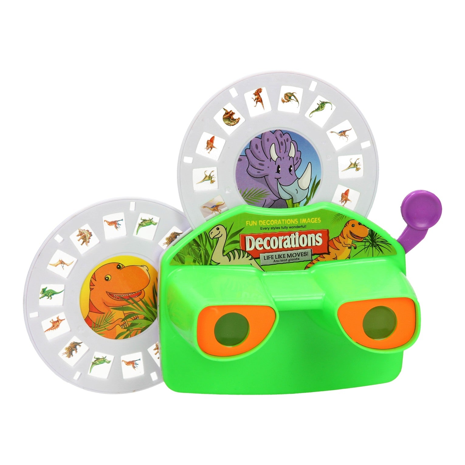 Kamera mit Fotobetrachter - Dino