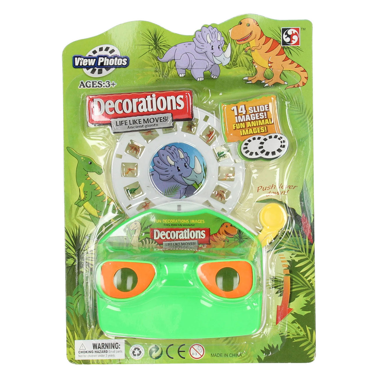 Kamera mit Fotobetrachter - Dino