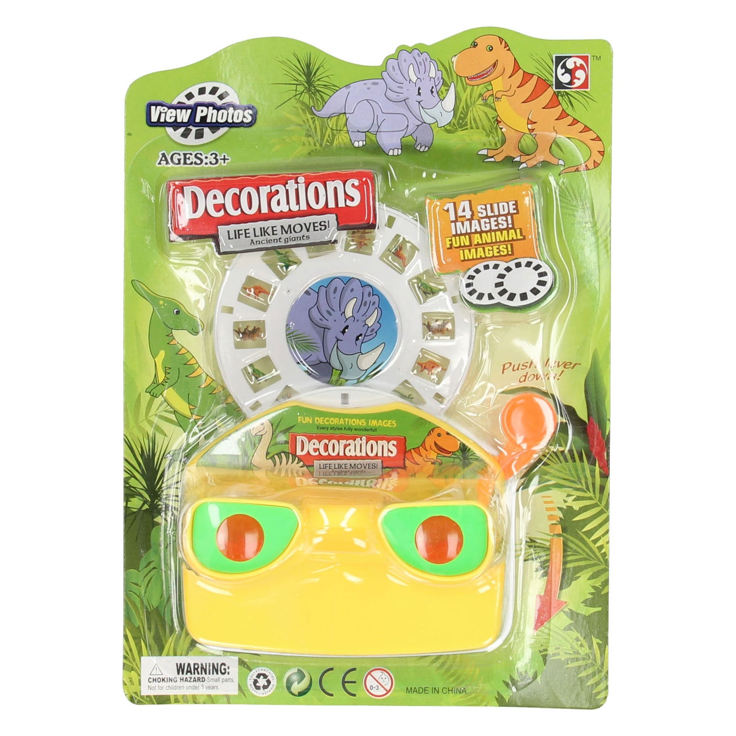Kamera mit Fotobetrachter - Dino