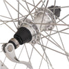 Sunrice Haven Rad 28 622 x 19C ZAC19 RIM mit HBM53 NAF 8 9 10 Geschwindigkeit Silber