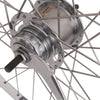 Shimano Hinterrad 28 622 x 19C ZAC19 RIM mit Nexus 7 Bremsscheibe Silber