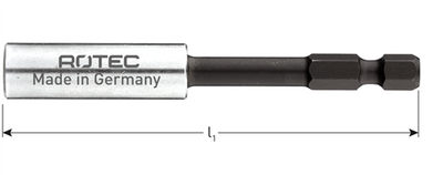 Rotec Bithalter Magnet Impact E6,3x80mm C-Ring