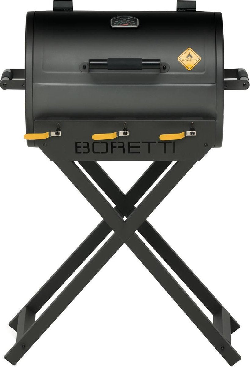 Boretti addizio Gasgrill – 3 Brenner – Grillfläche 41 x 59 cm – Anthrazit