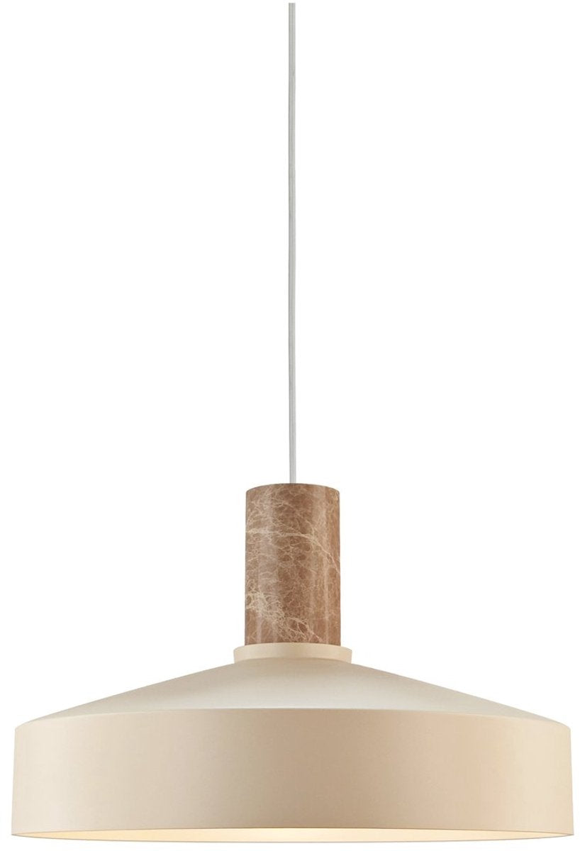 Nordlux -Elvas-Marmor-Hängelampe-E27-Beige
