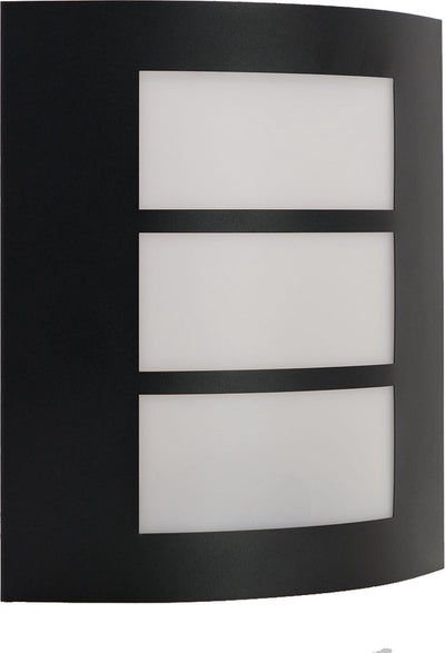 Eglo rascino-e Außenwandleuchte - e27 - 26 cm - Schwarz und Weiß