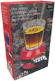 Lifetime Games Schnapsspinner-Set 2-teilig – Trinkspiel – Getränkespiel mit Drehteller – Partyspiel für Erwachsene – 46 ml Schnapsglas – ø5 x 9 cm