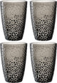 Leonardo Longdrinkglas 340ml grau. Matera - 4er-Set