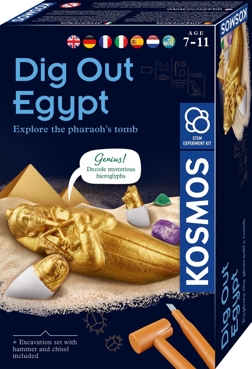 Selecta Cosmos Dig Out Pharaoh's Treasure Spielset