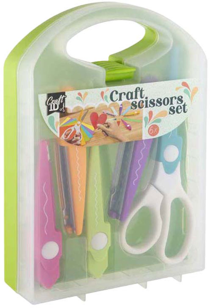 Creative Craft Group Bastelscheren-Set – 6-teilig.