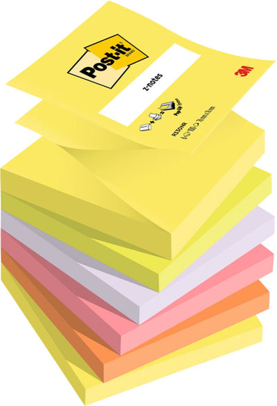 Haftnotizen Post-it R-330NR, quadratisch, 76 x 76 mm