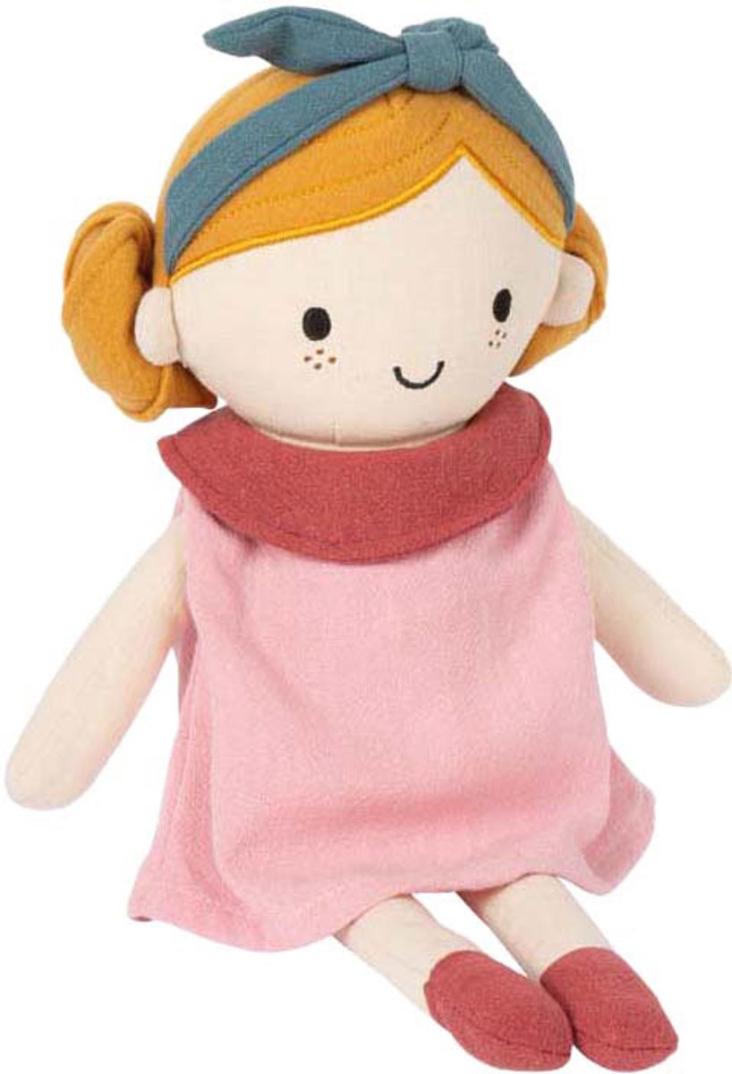 Kleiner Fuß - Stoffpuppe Lina