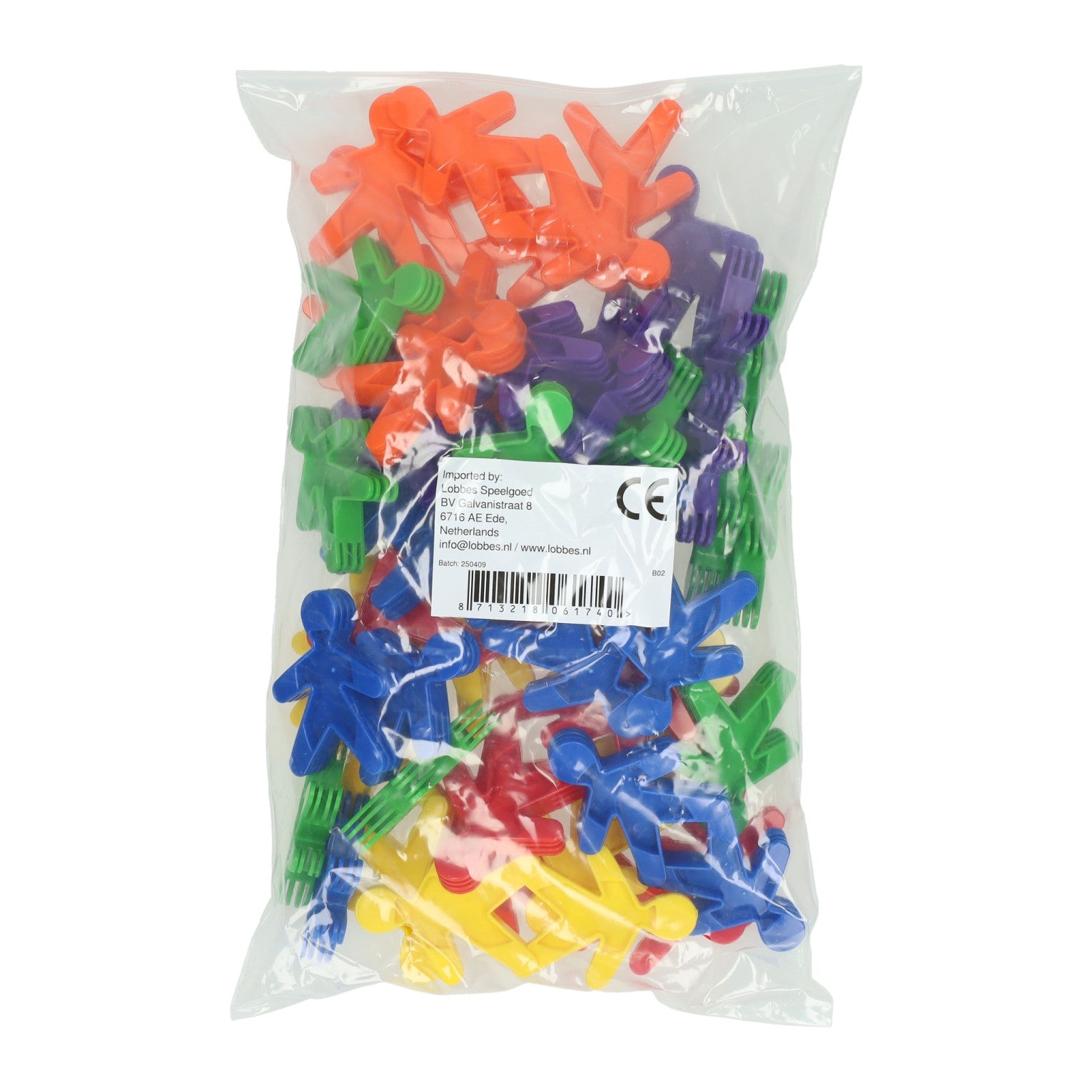 Lebkuchenmann-Baukasten – 60 Teile