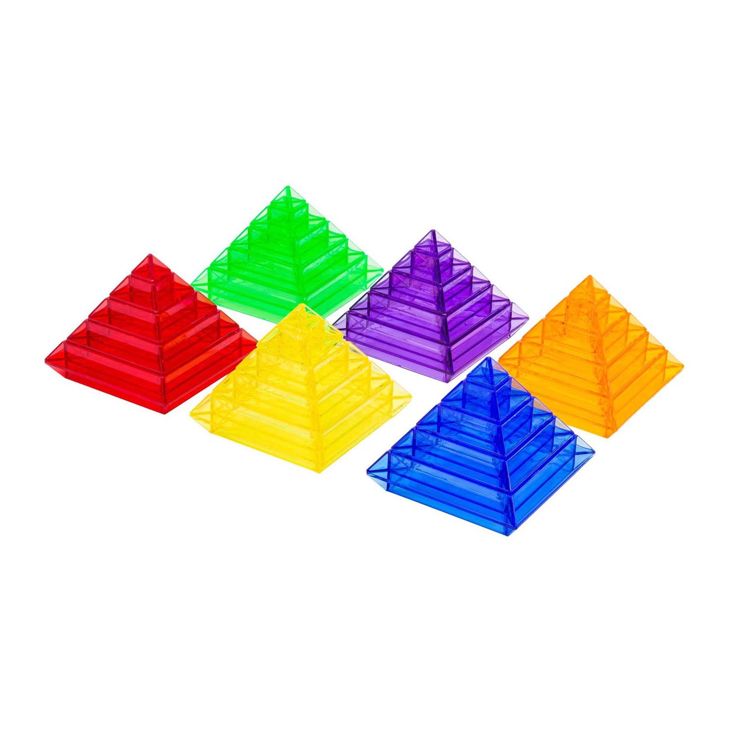 Lobbes transparente Pyramidenformen - 30 Stk