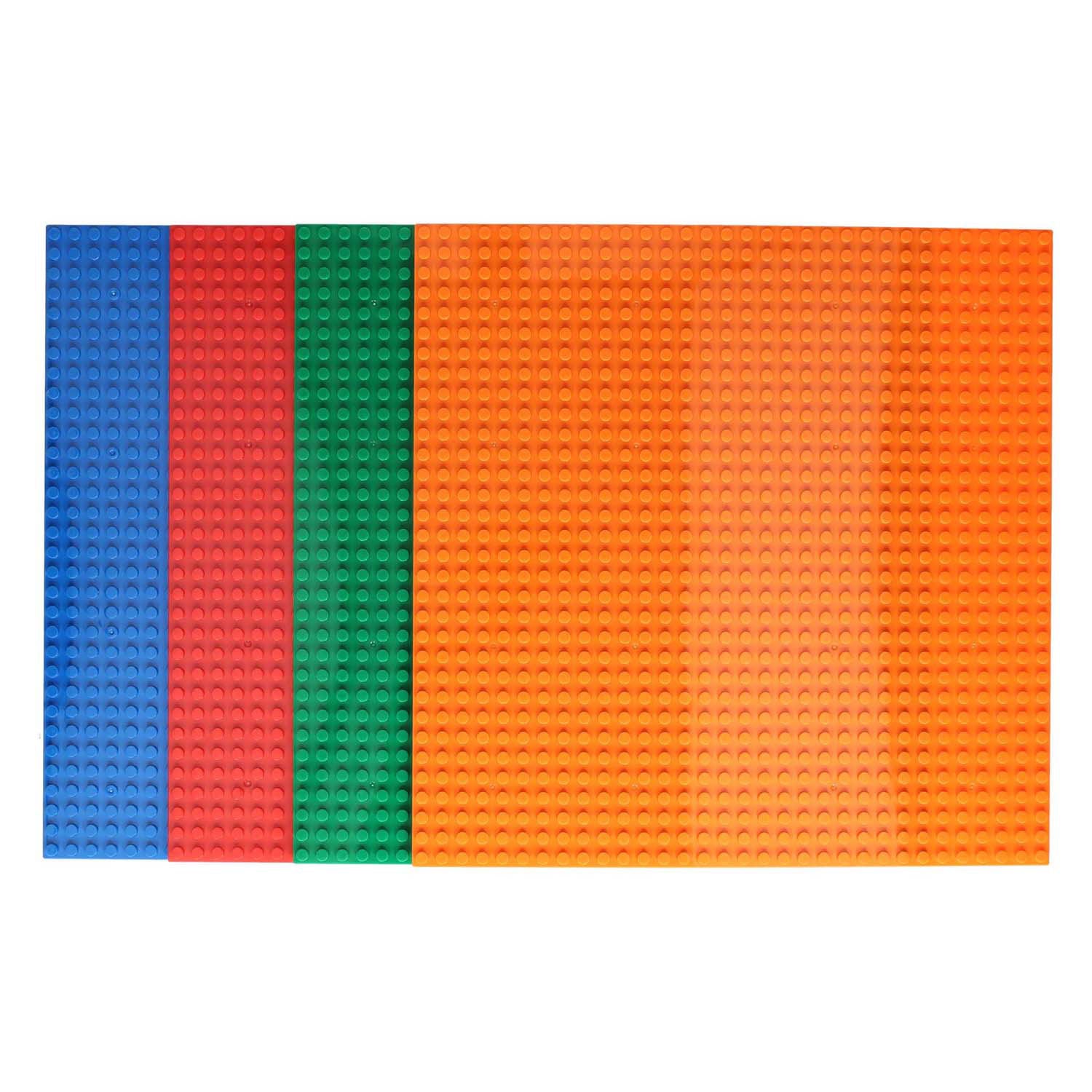 Bauplatte für Miniblöcke grün - 25x25cm