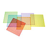 Transparente geometrische Tafel - 6 Stk.