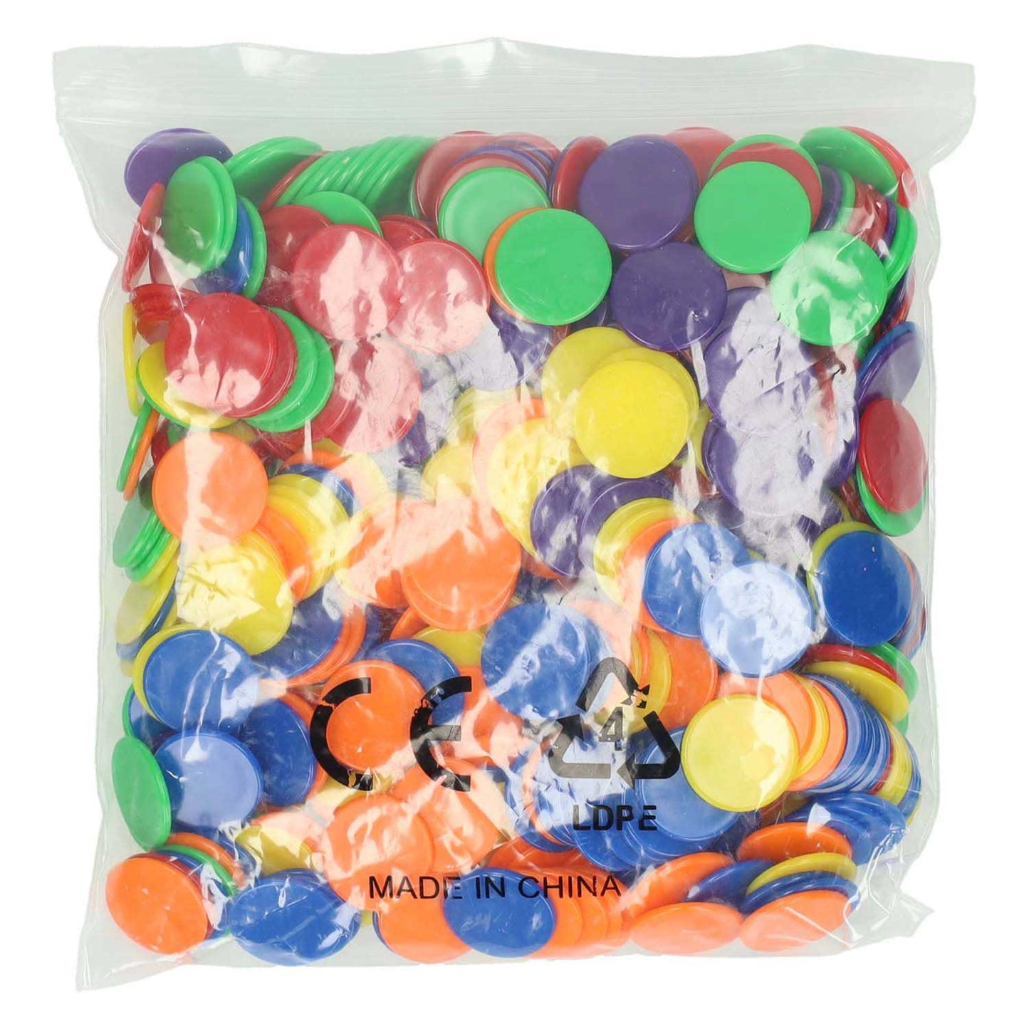 Farbige Chips – 500 Stück.