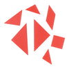 Transparente Tangrams - 84 Stk.