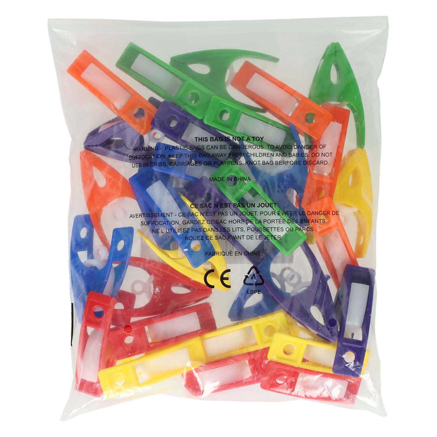 Bunte Clips - 30 Stk.