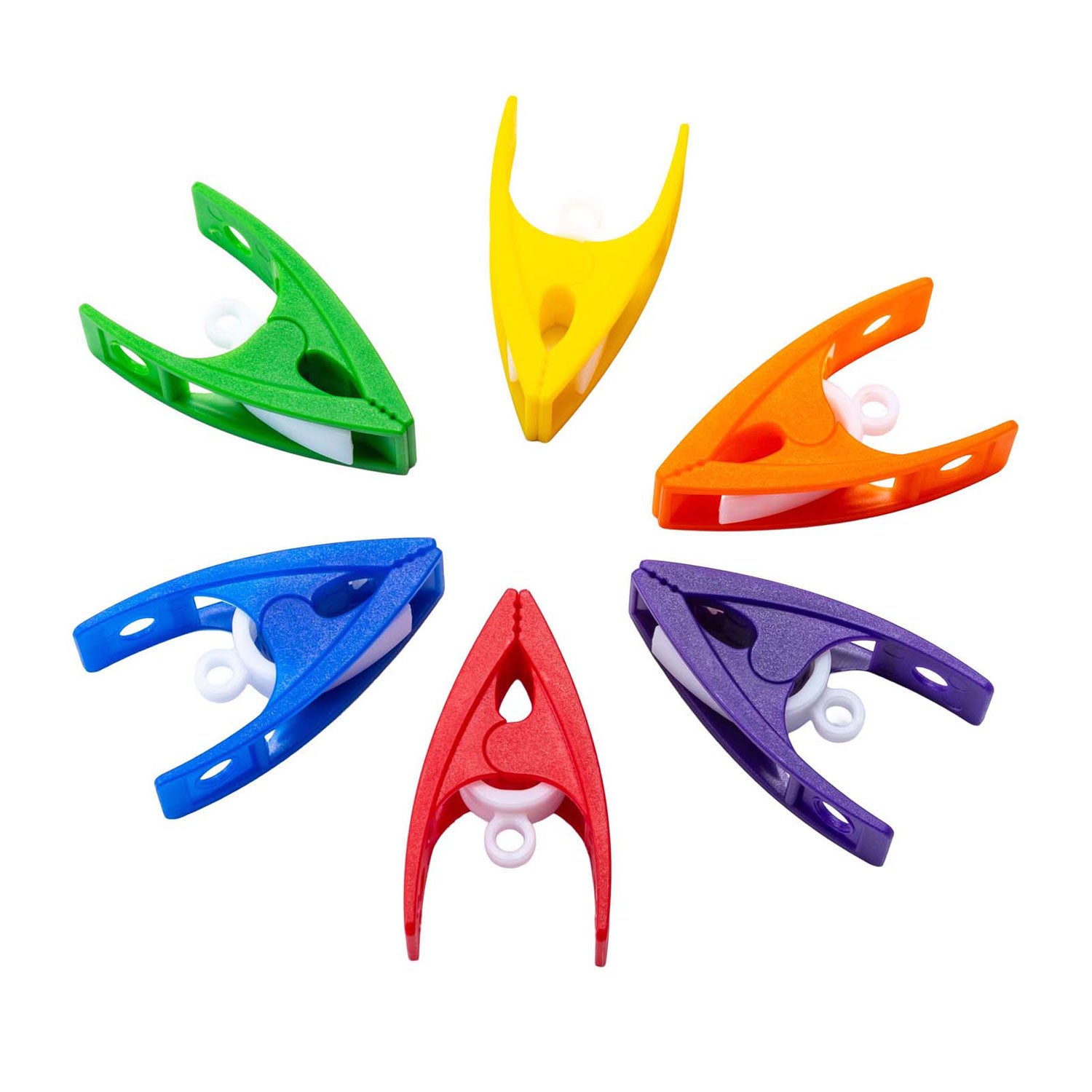 Bunte Clips - 30 Stk.