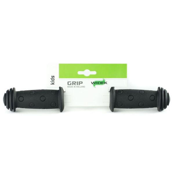 Widek Kinderfahrradgriff - Basic Schwarz, 100mm, Gummi