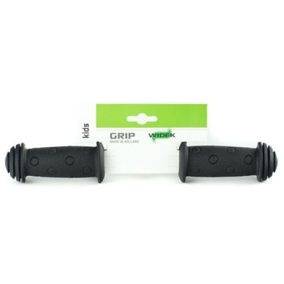 Widek Kinderfahrradgriff - Basic Schwarz, 100mm, Gummi