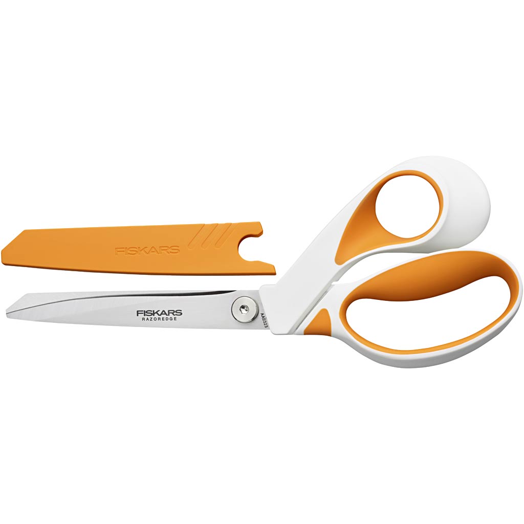 Fiskars Stoff Razoredge Softgrip®, L: 23 cm, 1 Stück