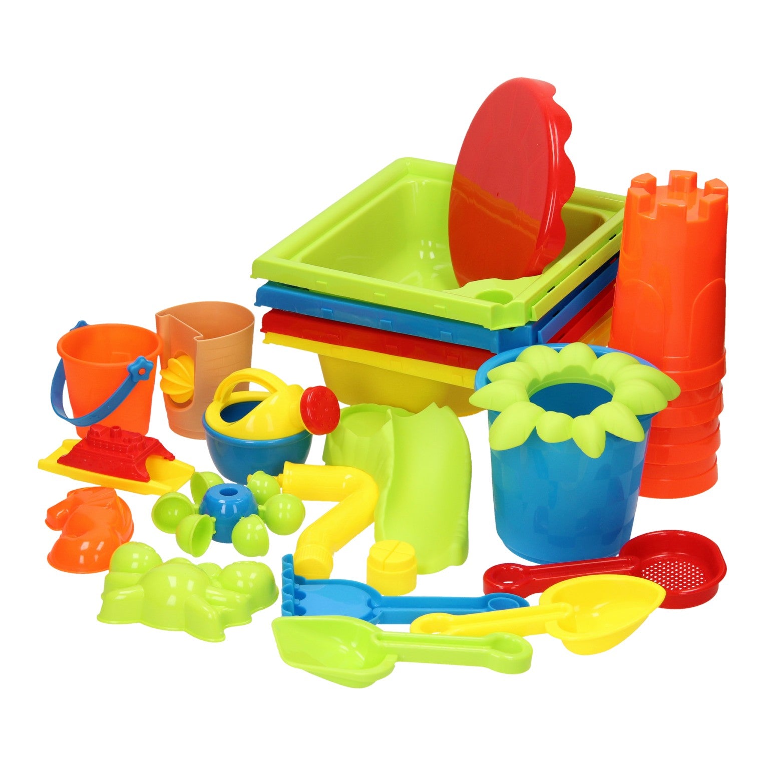 Sand- und Wassertisch, 4 Schüsseln