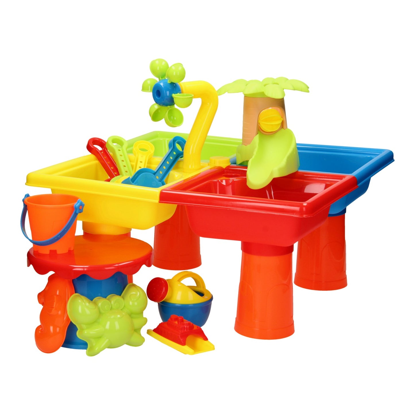 Sand- und Wassertisch, 4 Schüsseln