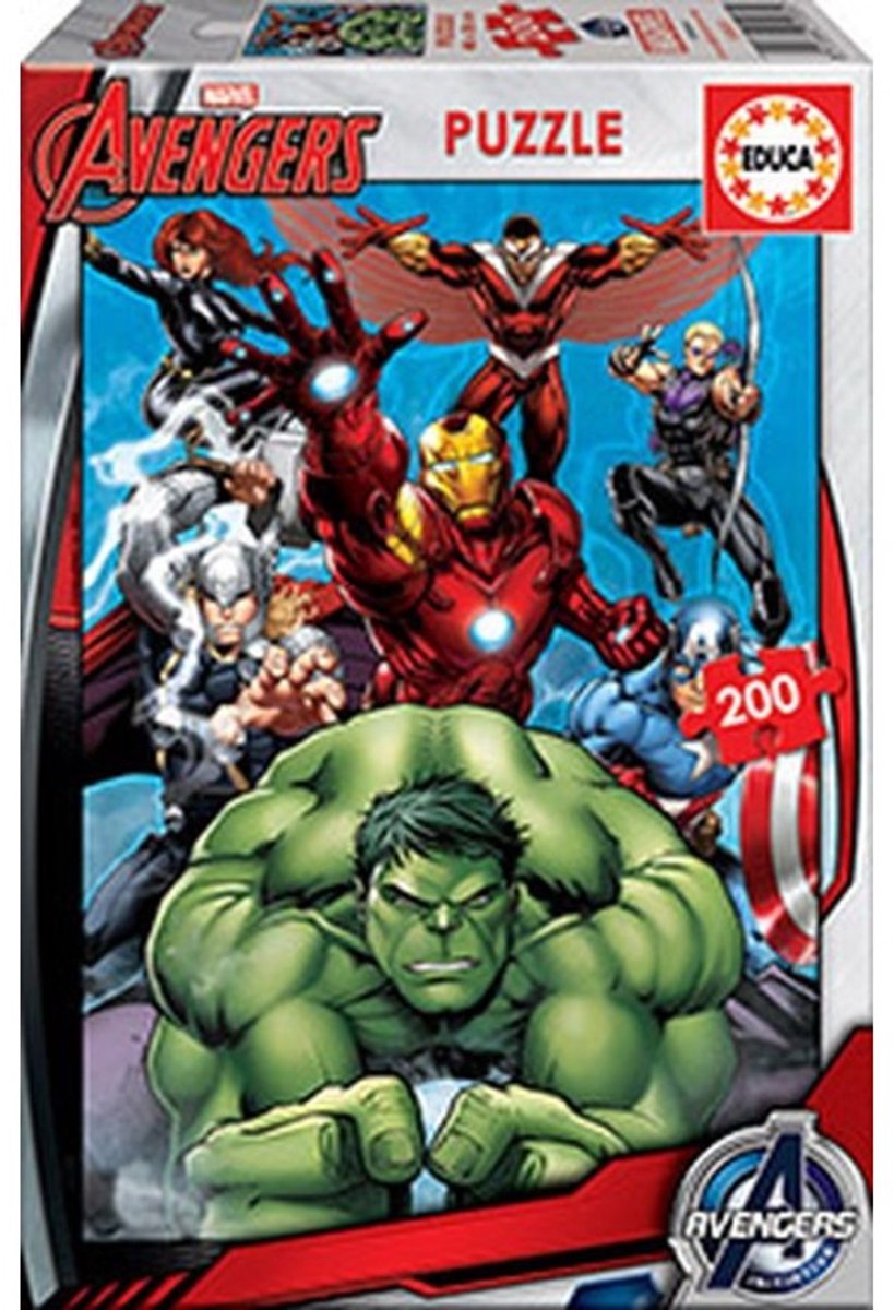 Marvel Educa – : The Avengers – Puzzle mit 200 Teilen