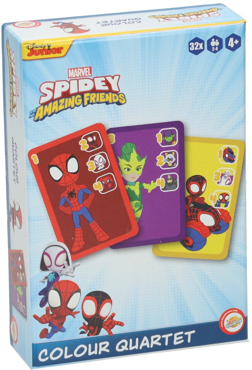 Spidey Quartett – 32 Karten