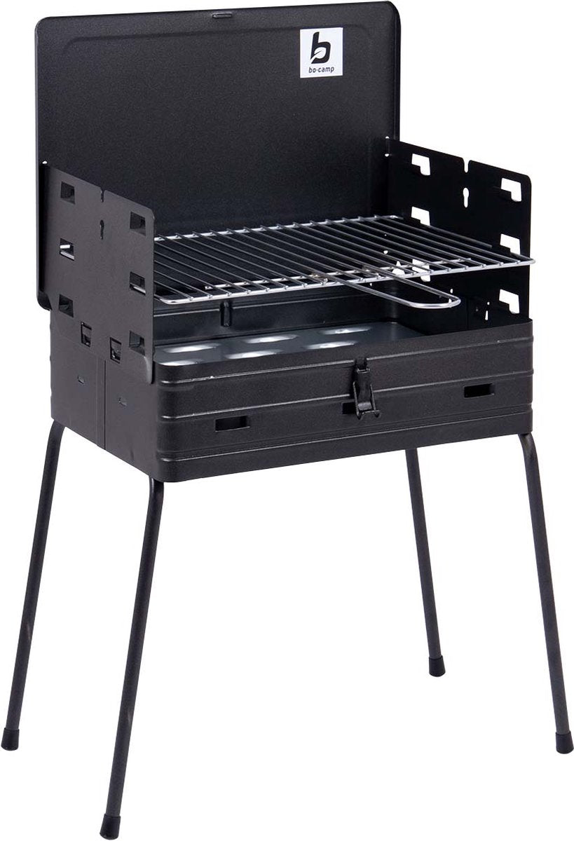Bo-Camp – Grill – Koffermodell – Stahl – 40 x 30 cm