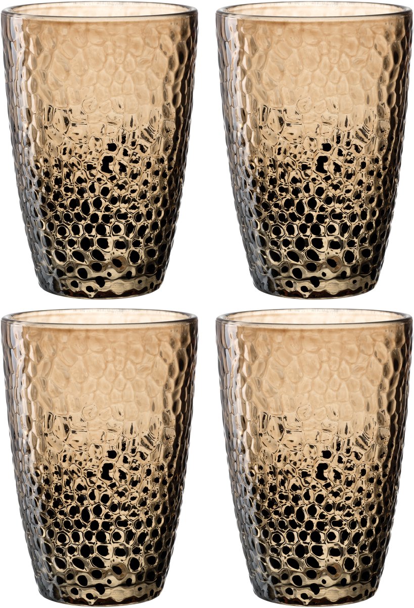 Leonardo Longdrinkglas 340ml Sand Matera - 4er-Set
