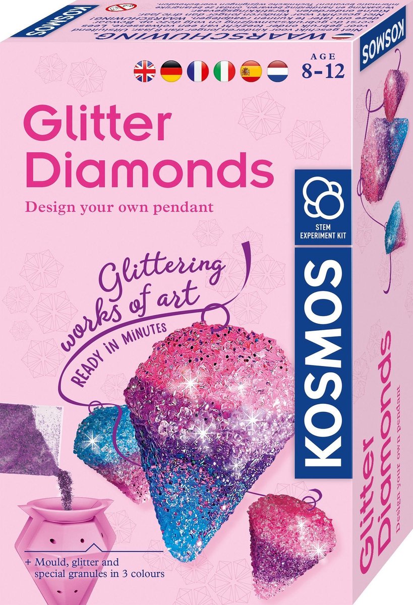 Machen Sie Cosmos Glitzer -Diamanten