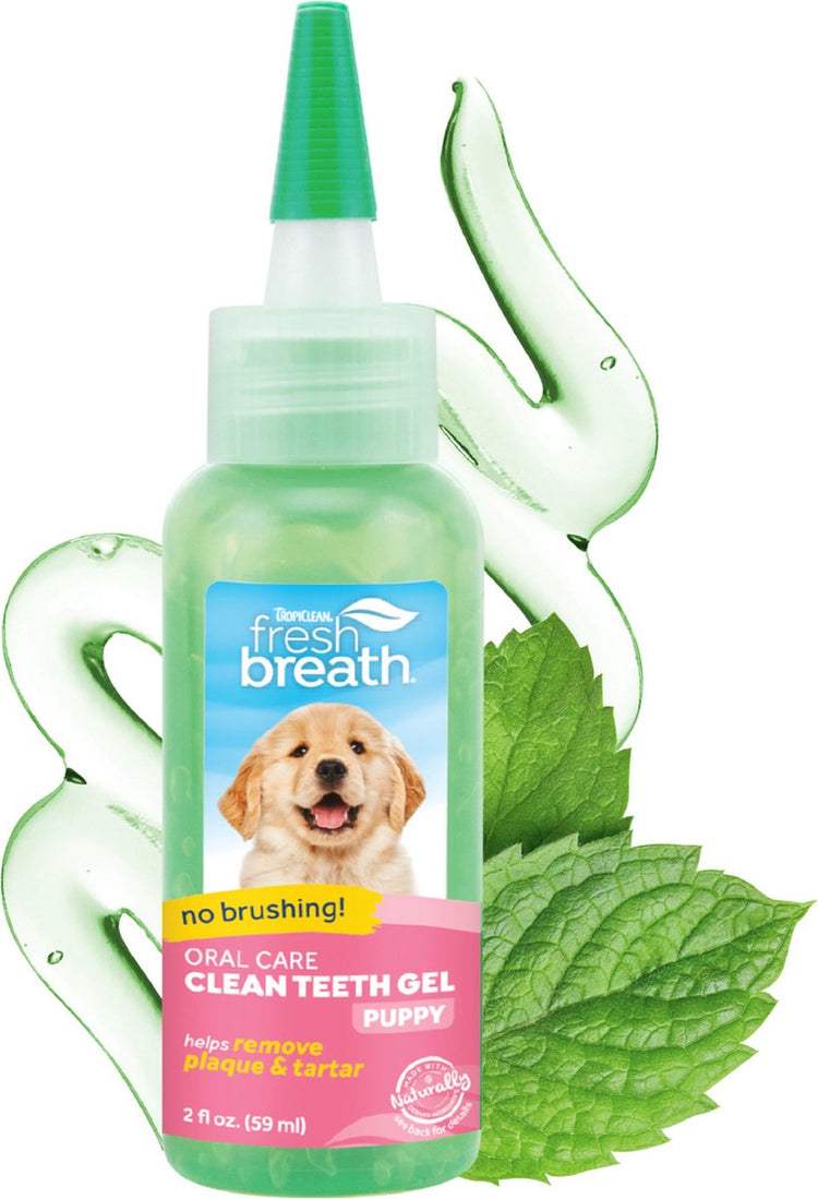 Tropiclean Welpen-Zahngel – Mundpflege für Hunde – 59 ml