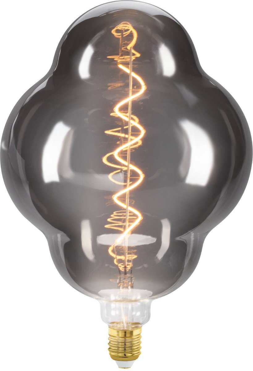 Eglo LED-Lampe - E27 - ø 20 cm - Rauchglas - 2000k - dimmbar