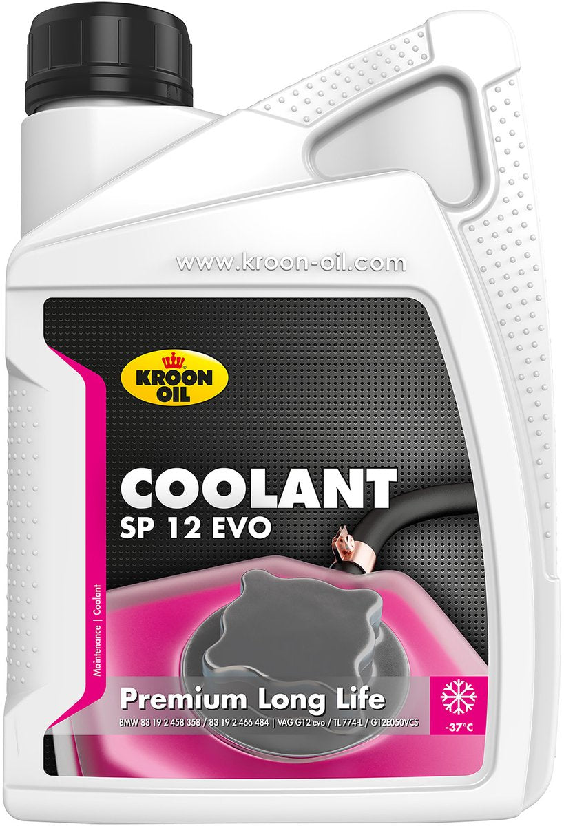 Kroon-Öl SP 12 Kühlmittel, Premium Long Life (Pink) 1 Liter