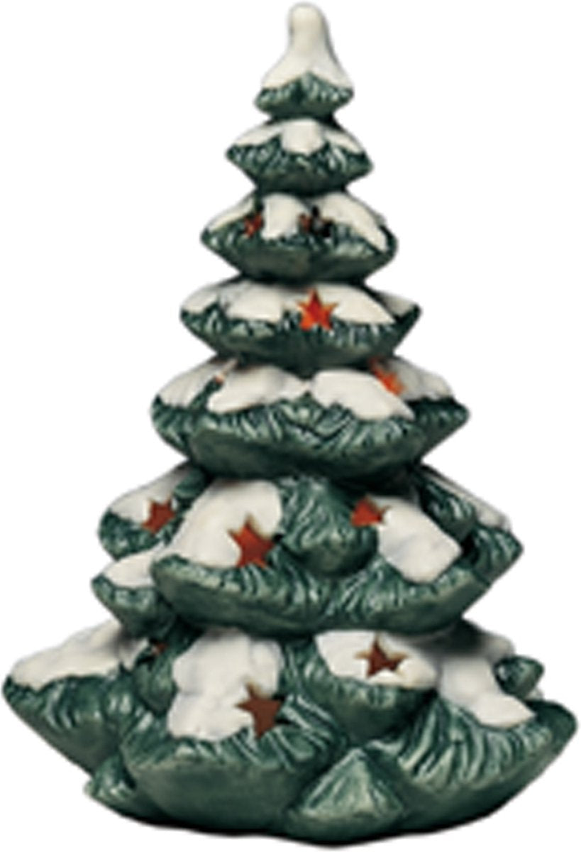 Goebel - Weihnachten | dekorative Bildfigur Lichtbaum | Keramik – 18 cm – Weihnachtsbaum