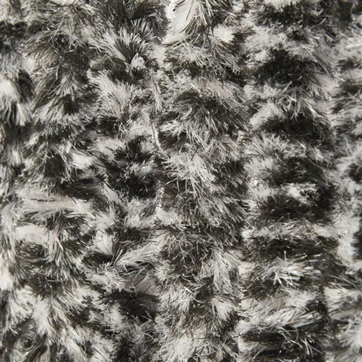 Wicotex Rohrkolben-Türvorhang 100x240cm schwarz weiß grau