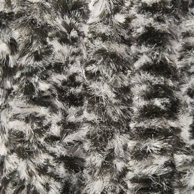 Wicotex Rohrkolben-Türvorhang 100x240cm schwarz weiß grau
