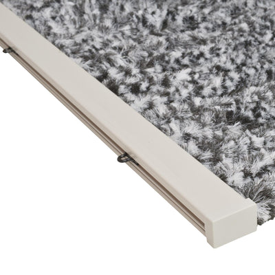 Wicotex Rohrkolben-Türvorhang 100x240cm schwarz weiß grau
